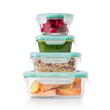 OXO Good Grips 12 Piece Smart Seal Glass Container Set F0