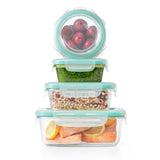 OXO Good Grips 12 Piece Smart Seal Glass Container Set F0