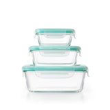 OXO Good Grips 12 Piece Smart Seal Glass Container Set F0