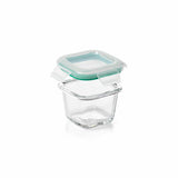 4 Piece Smart Seal Glass Mini Square Container Set I3