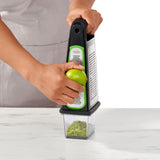 Etched Box Grater With Removable Zester P6