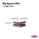 POP Container - Big Square Mini (1.1 Qt.) W0