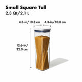 POP Container - Small Square Tall (2.3 Qt.) E6