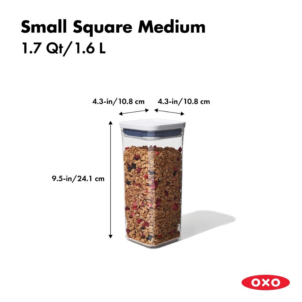 POP Container - Small Square Medium (1.7 Qt.) A6