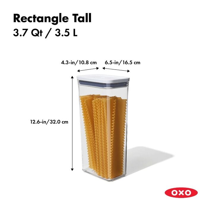 POP Container - Rectangle Tall (3.7 Qt.) A5