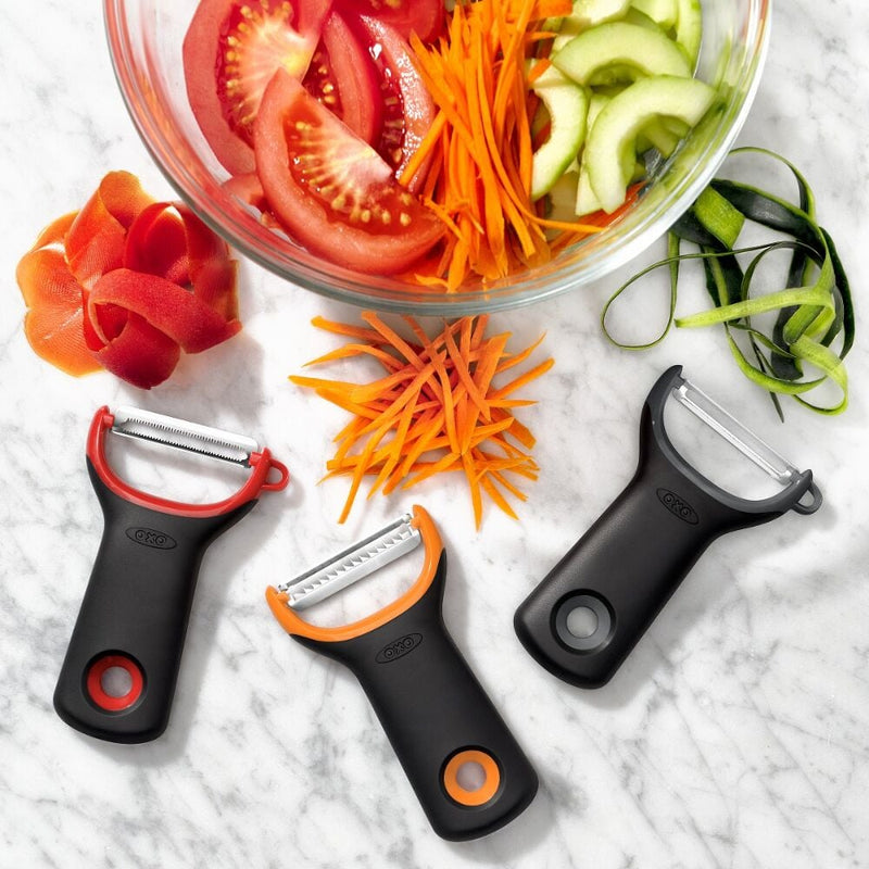 3-Piece Prep Peeler Set, Assorted Blades I5