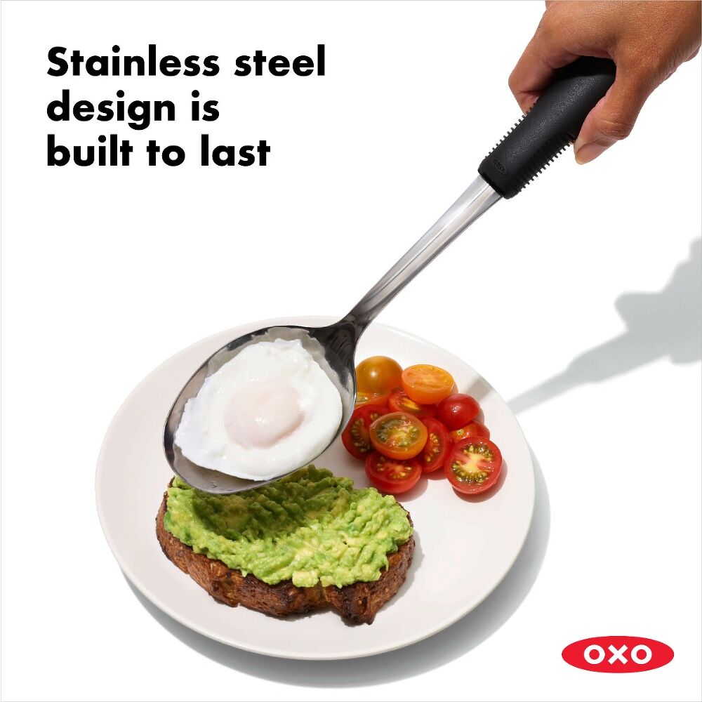 Stainless Steel Slotted Spoon X3