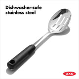 Stainless Steel Slotted Spoon X3