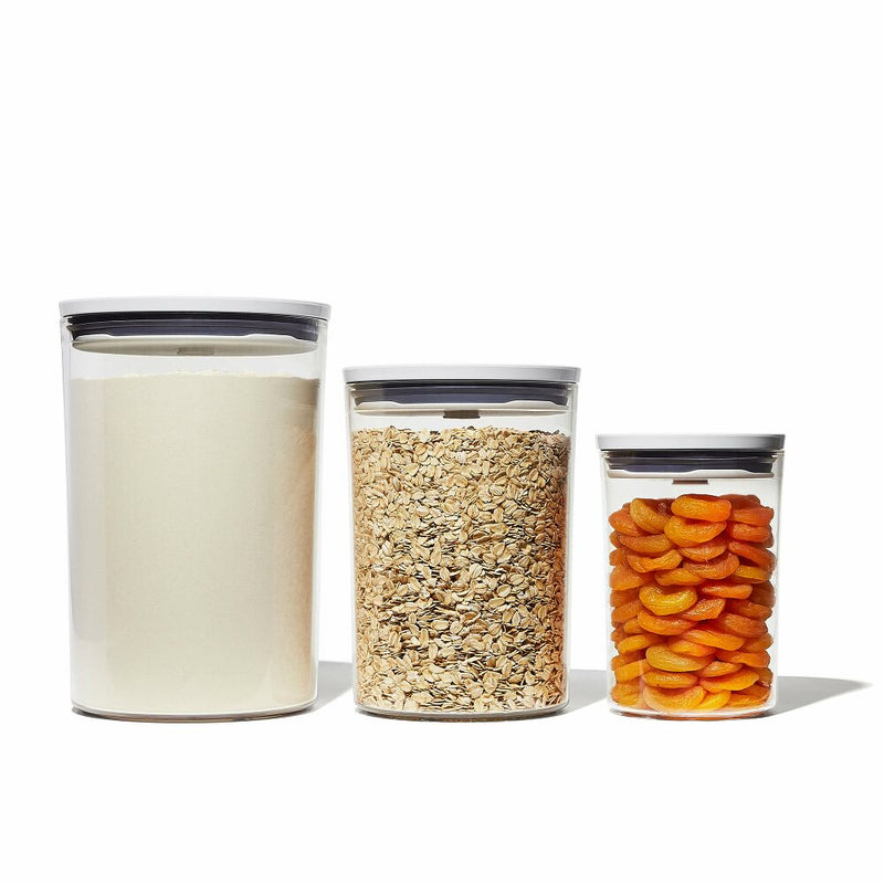 3-Piece POP Round Canister Graduated Set L5