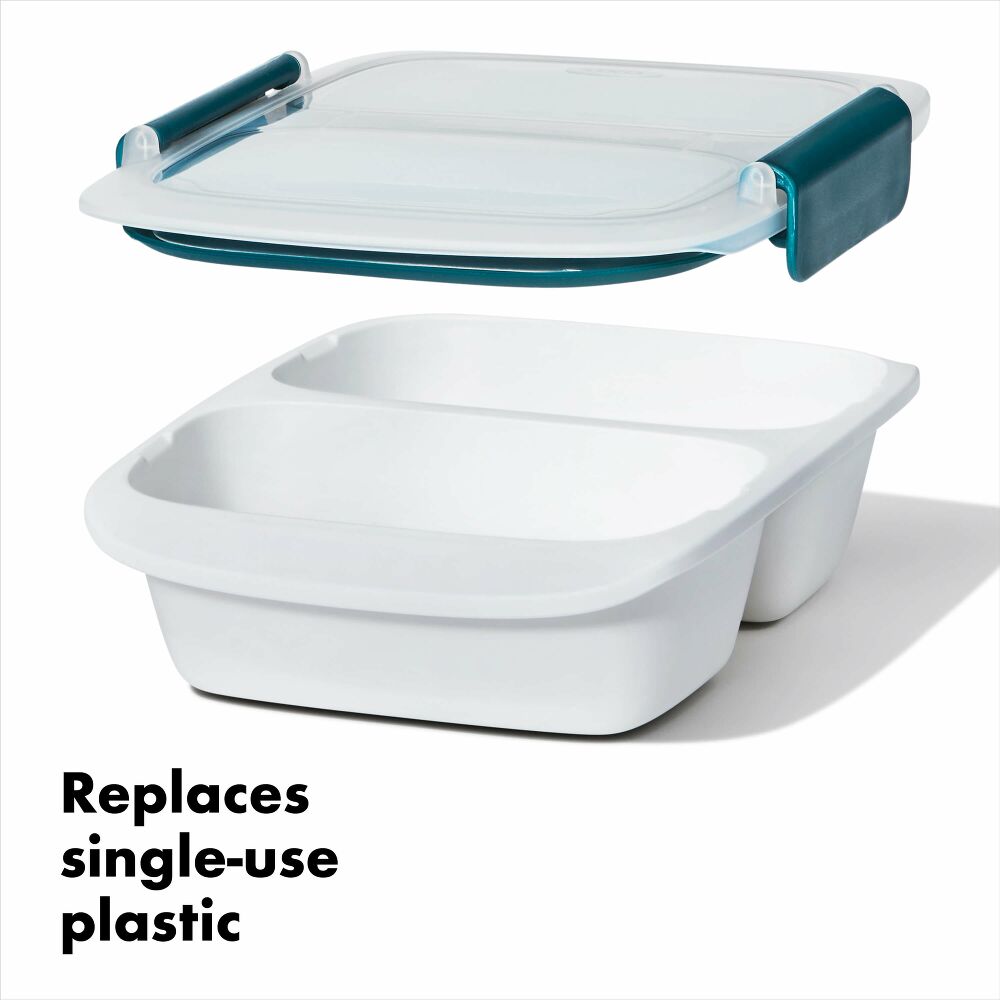 Prep & Go 2-Cup Divided Container H8
