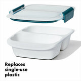 Prep & Go 2-Cup Divided Container L4