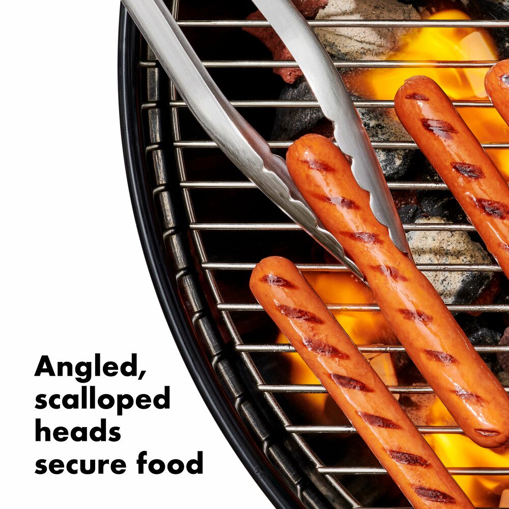 Grilling Tongs with Built-In Bottle Opener C3