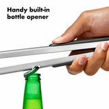 Grilling Tongs with Built-In Bottle Opener C3