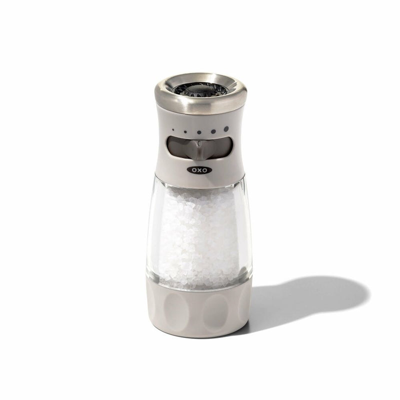 Contoured Mess-Free Salt Grinder C9