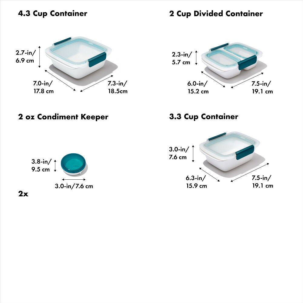 Prep & Go 10-Piece Container Set A1