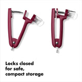 OXO Good Grips Cherry & Olive Pitter - Beet H9