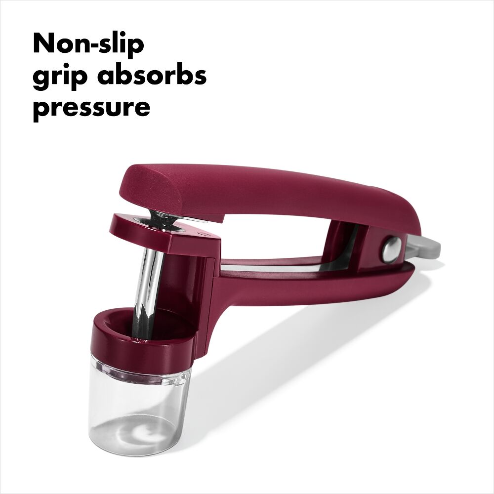 OXO Good Grips Cherry & Olive Pitter - Beet H9