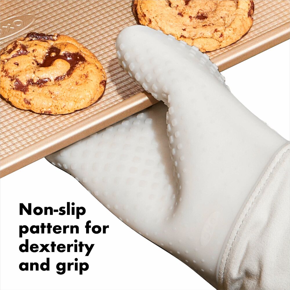 Silicone Oven Mitt - Oat C8