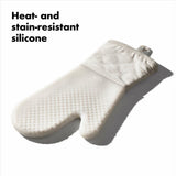 Silicone Oven Mitt - Oat C8