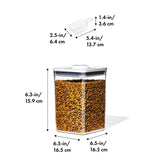 OXO Good Grips Pet POP Container – 4.4 Qt/4.2 L with Scoop K0