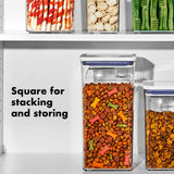 OXO Good Grips Pet POP Container – 6.0 Qt/5.7 L with Half Scoop W6