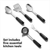6-piece Prep & Serve Kitchen Tool Set V0