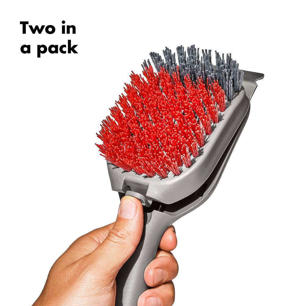 OXO Good Grips Nylon Grill Brush for Cold Cleaning Replacement Heads U4