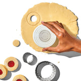 Double-Sided Cookie and Biscuit Cutter X8