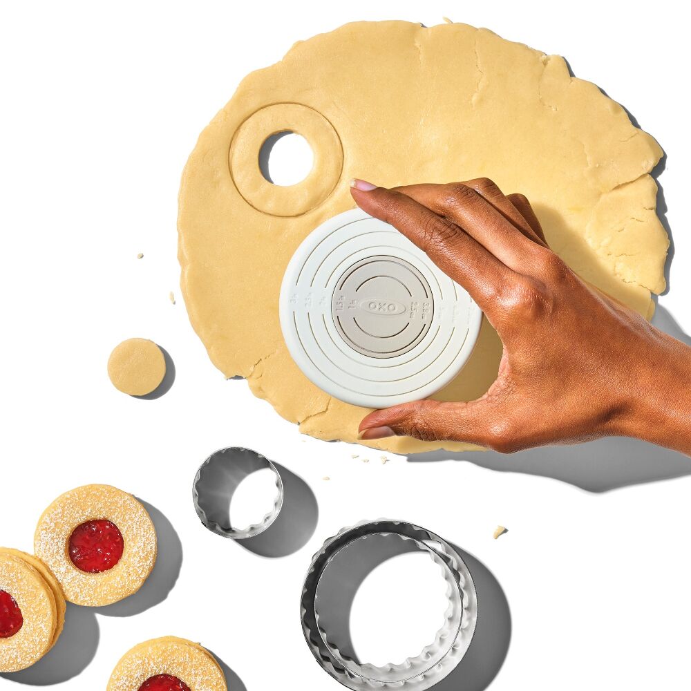 Double-Sided Cookie and Biscuit Cutter X8