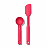 Silicone Cookie Scoop & Small Spatula Set C8