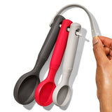 3-Piece Silicone Cookie Scoop Set T0