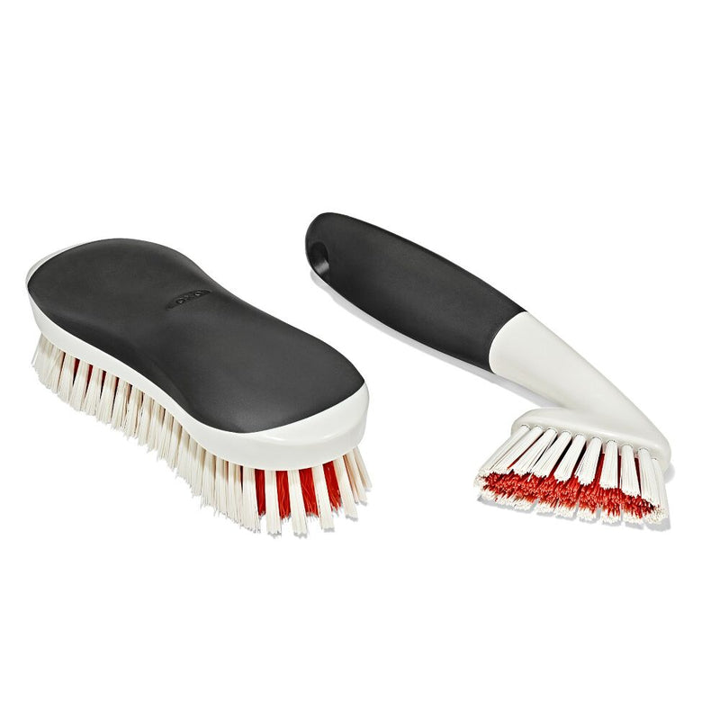Grout Brush & Heavy Duty Scrub Brush Combo Set L3