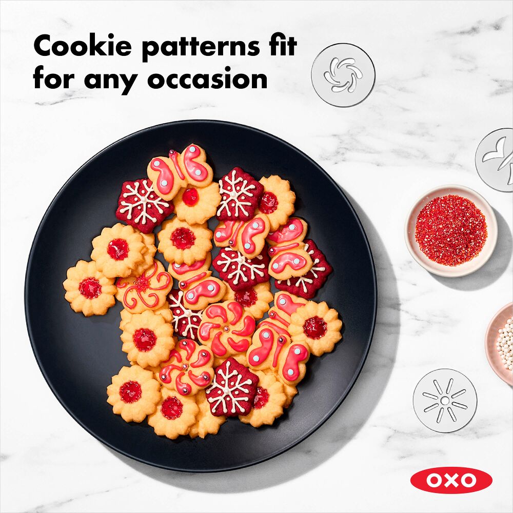 14-Piece Cookie Press Set F8