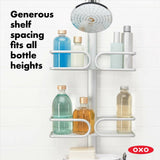 Aluminum 3-Tier Shower Caddy E0