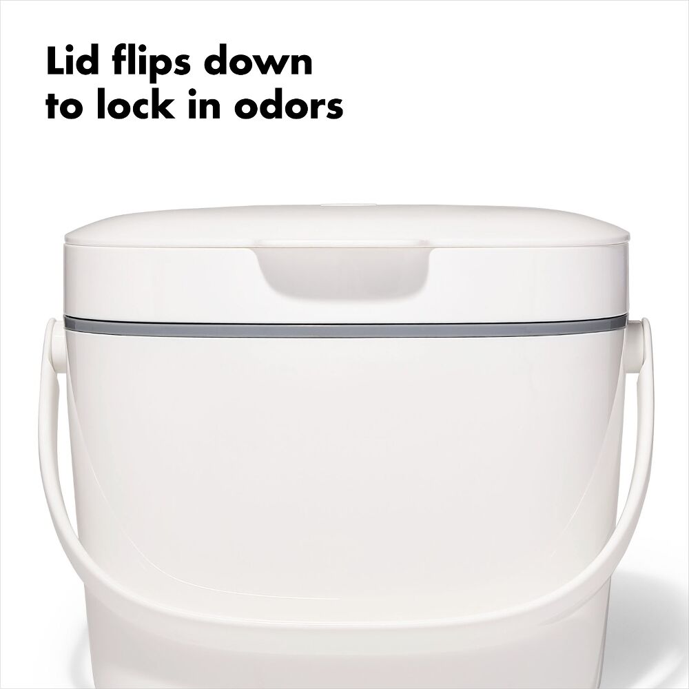 Easy-Clean Compost Bin - 1.75 Gal T6
