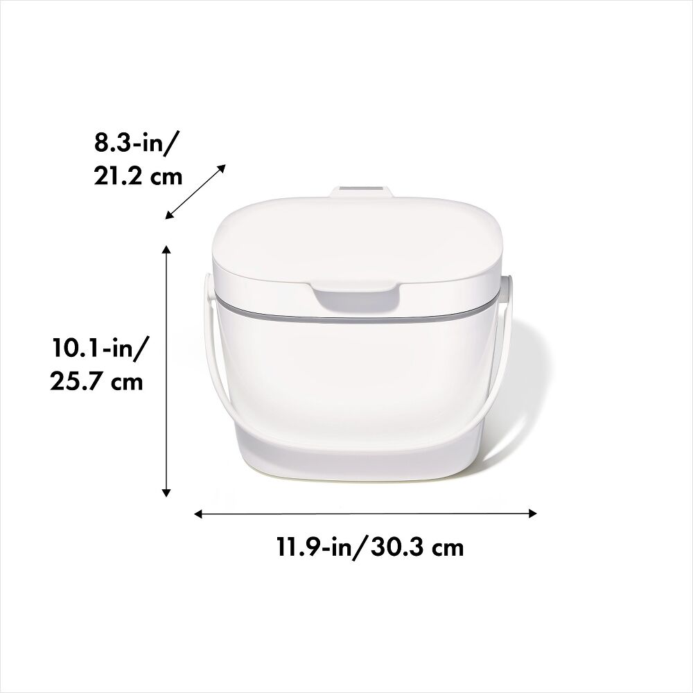 Easy-Clean Compost Bin - 1.75 Gal T6
