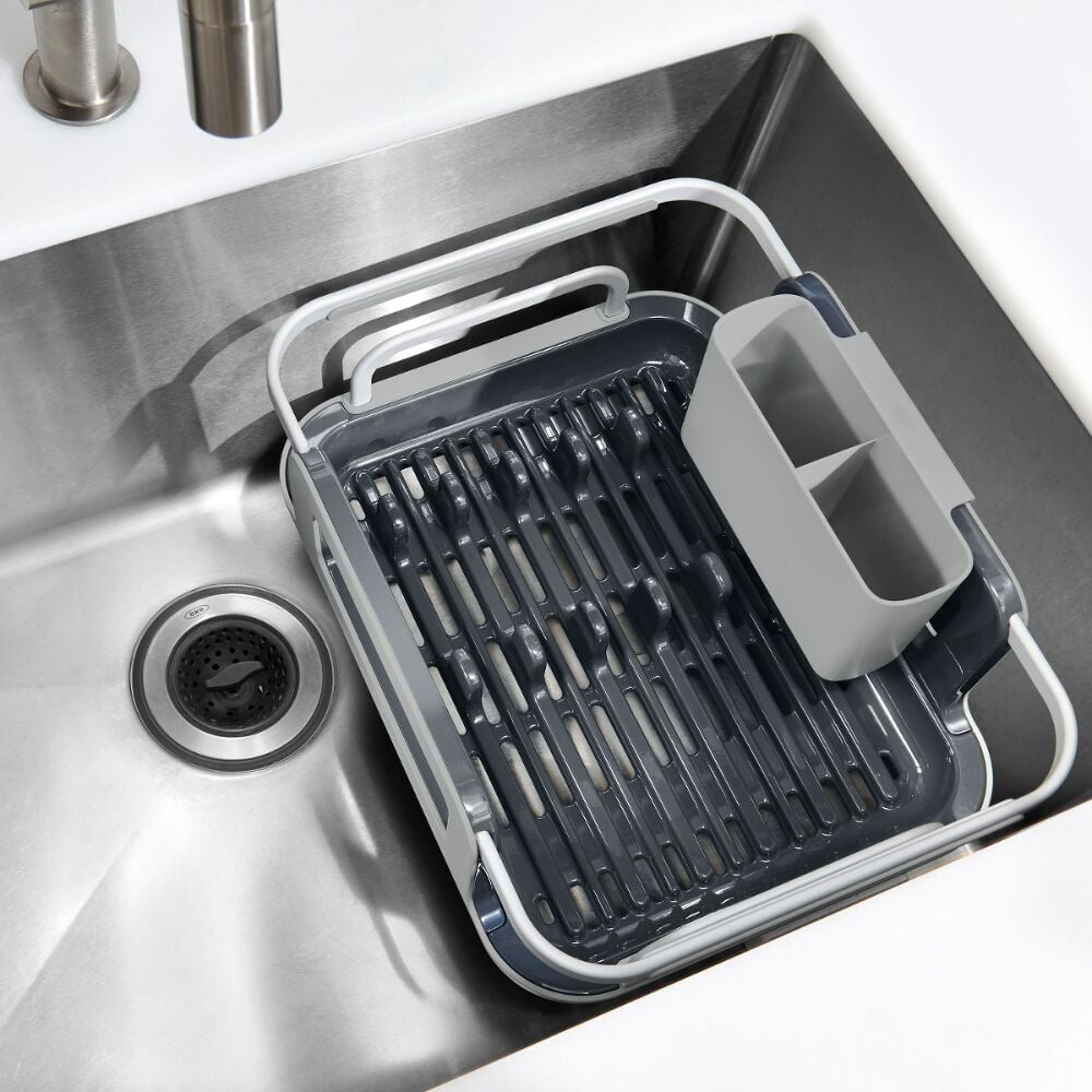 Over-the-sink Aluminum Dish Rack C5