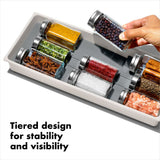 Compact Spice Drawer Organizer S8