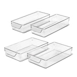 4 Piece Refrigerator Storage Bin Starter Set X1