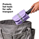 Hot Styling Tool Mat - Lavender A0