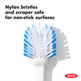 Dish Brush with Scraper S9