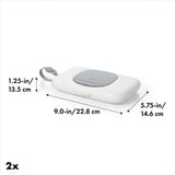 OXO TOT 2-Pack On-the-Go Wipes Dispenser, Gray A6