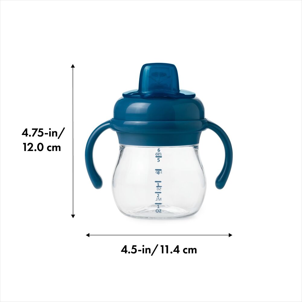 Transitions 6 Oz Soft Spout Sippy Cup with Removable Handles Y6