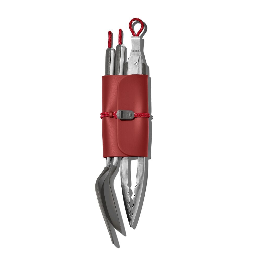 OXO Outdoor 4 -Piece Camp Stove Cooking Set E5