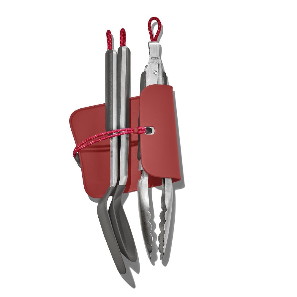 OXO Outdoor 4 -Piece Camp Stove Cooking Set E5