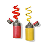 Outdoor 7-Piece Spice Shaker & Squeeze Bottle Set E1