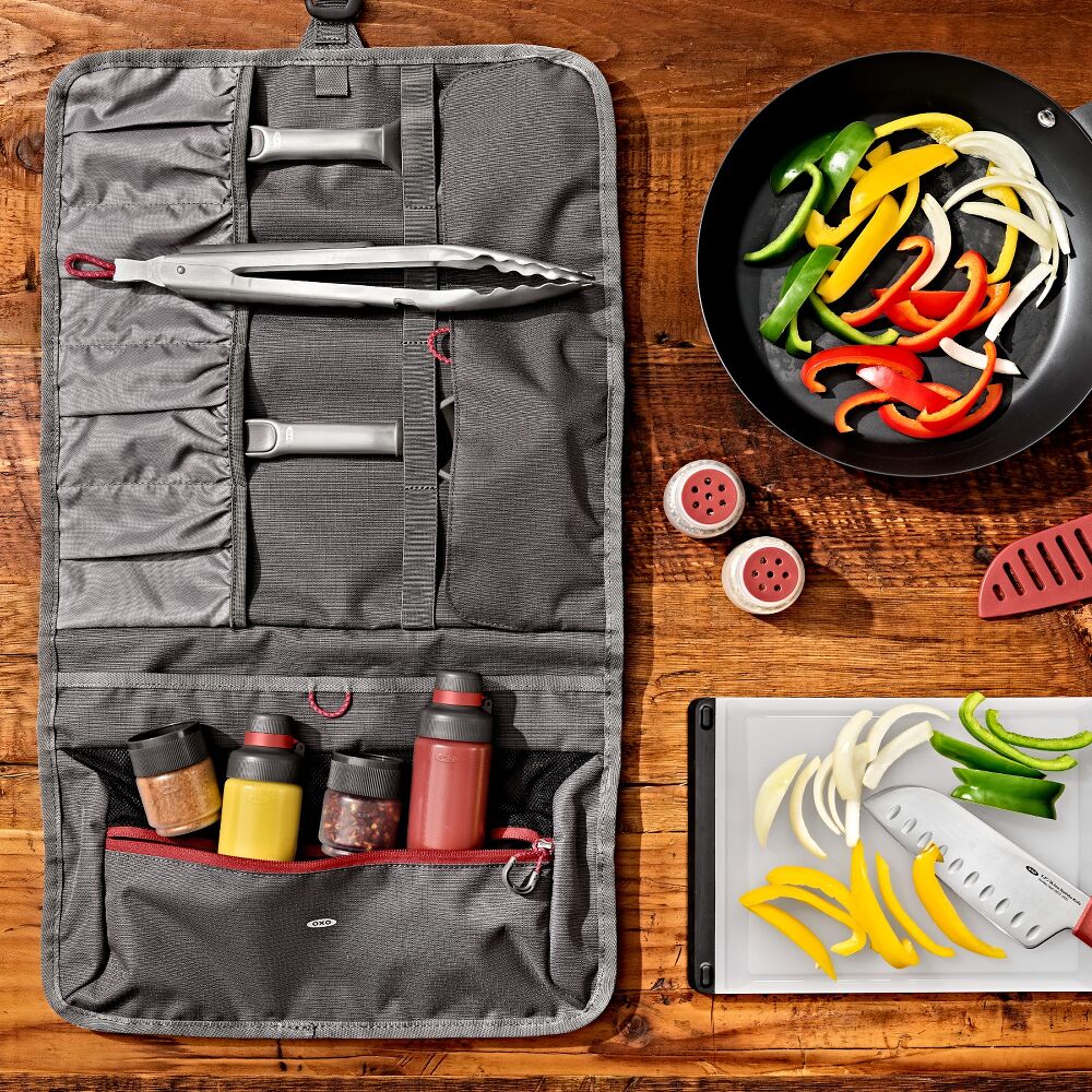 Outdoor Camp Kitchen Tool Roll C8