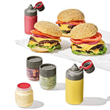 Outdoor 7-Piece Spice Shaker & Squeeze Bottle Set E1