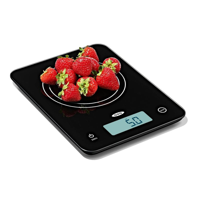 OXO Good Grips 22 lb Everyday Glass Food Scale T4