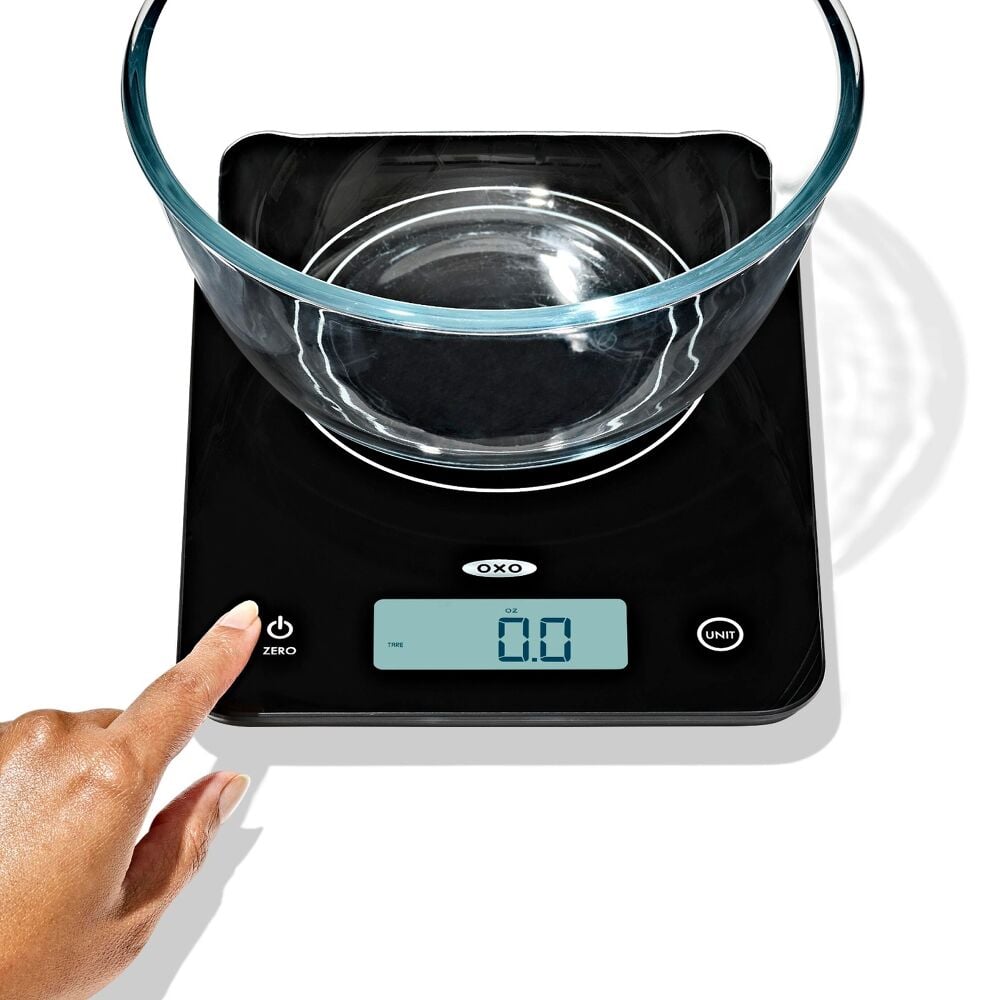 OXO Good Grips 22 lb Everyday Glass Food Scale T4